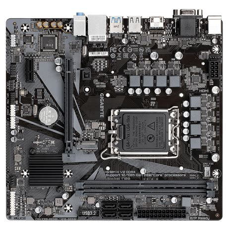 Gigabyte H610m H V2 Ddr4 Motherboard Lga 1700