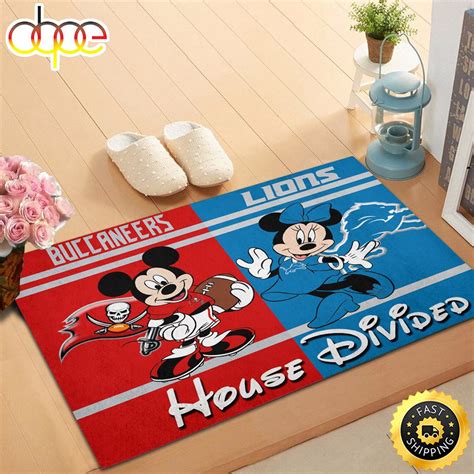 Nfl Football Tampa Bay Buccaneers Vs Detroit Lions Mickey And Minnie