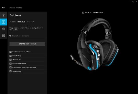 Logitech G935 Wireless 71 Surround Lightsync Gaming Headset