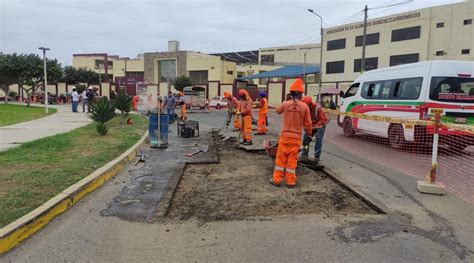 Mpt Comenz El Parchado De Pistas Frente Al Valo Grau