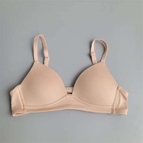 Delta Maidenform Bra Size A Nude Beige Soft Pullove Gem