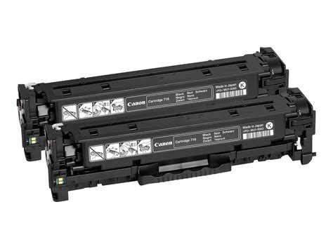 Canon Toner Sort 3 4k Type 718 2 Pack 2662B005 Dustinhome Dk