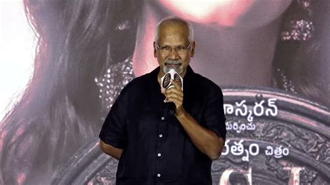 Director Mani Ratnam Speech Ps1 Chola Chola Song Launch Event Shreyas Media Youtube