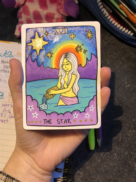 making my own tarot cards pt. 11 😄 : r/TarotDecks