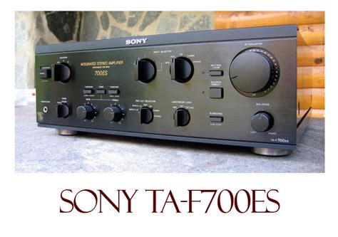 Sony TA F 700 ES Hifi Wiki