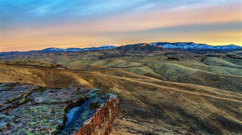 Sunrise Over Boise Idaho