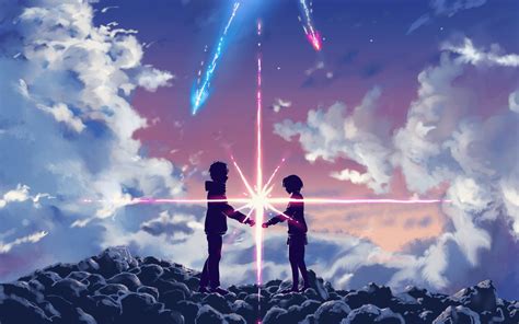 Pc Aesthetic Anime Your Name Wallpapers Wallpaper Cave