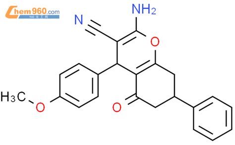 5283 04 5 2 Amino 4 4 Methoxyphenyl 5 Oxo 7 Phenyl 5 6 7 8 Tetrahydro