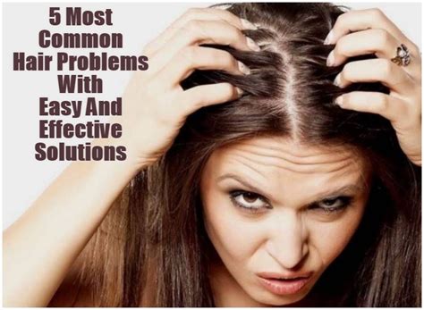 5 Most Common Hair Problems With Easy And Effective Solutions India Tv