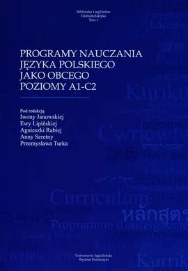 Programy nauczania języka polskiego jako obcego poziomy A1 C2