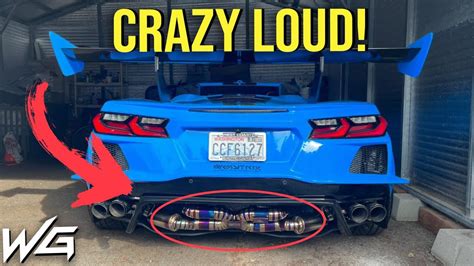 Libertywalk C8 Gets Full Titanium Exhaust From Valvemaster Youtube