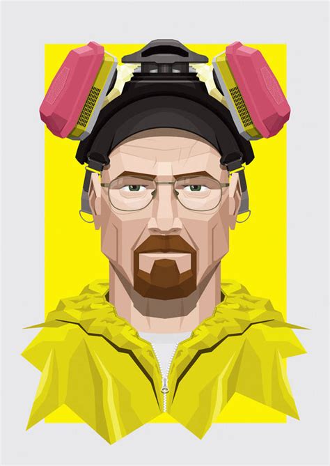 Walter White Portraits Fubiz Media