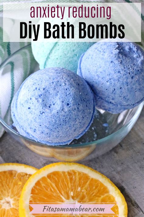 Stress Relief DIY Bath Bombs- Made With Essential Oils