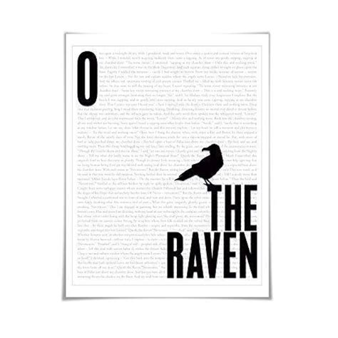 The Raven Edgar Allan Poe Gifts Art Of Words Worksheets Library