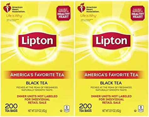 Amazon Lipton Green Tea Bags Herbal Supplement For Detox 15