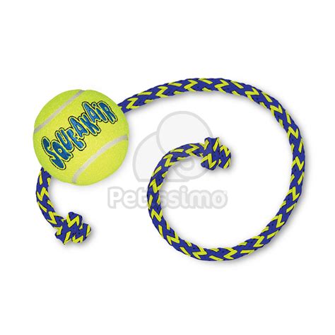 Kong Airdog Ball Cane Giocattoli Pallone Corda Anello Petissimo