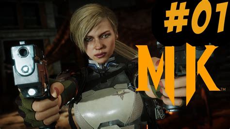 Mortal Kombat 11 Walkthrough Part 1 Cassie Cage Lets Play Commentary Youtube