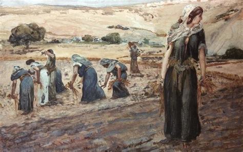 James Tissot - Ruth Gleaning - Art Print - Global Gallery