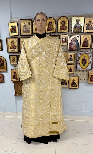 Deacon Dalmatic Set Byzantine Church Supplies
