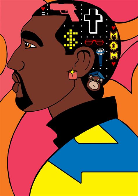 Kanye West cartoon by tempy69 on DeviantArt