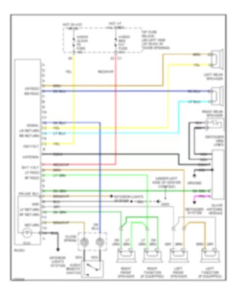 Chevrolet Aveo Radio Wiring Diagram