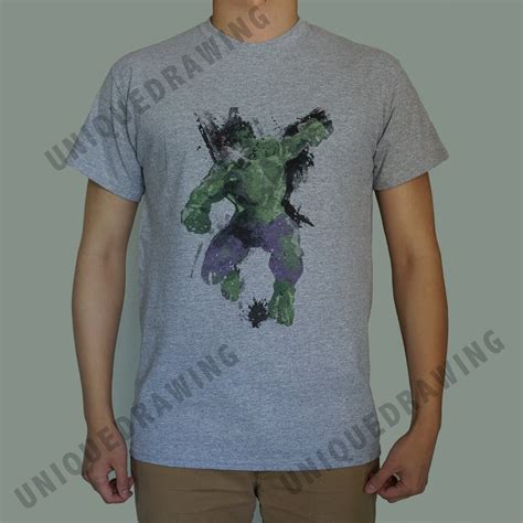 Hulk T Shirt The Incredible Hulk Mens T Shirts Marvel Etsy