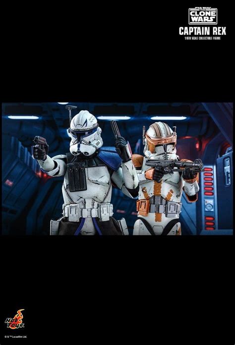 BNIB Hot Toys Star Wars The Clone Wars Captain Rex TMS Hobbies Toys Toys Games On