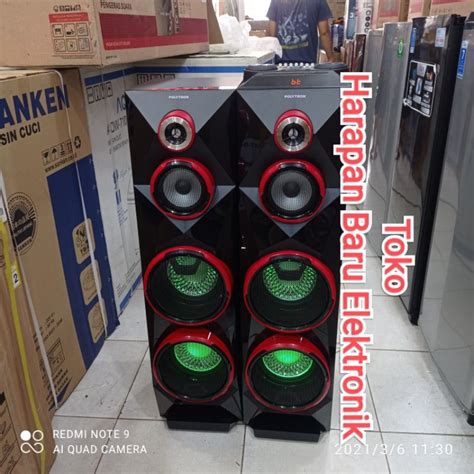 Jual Speaker Active Polytron Pas8c28 Usb Radio Bluetooth Shopee