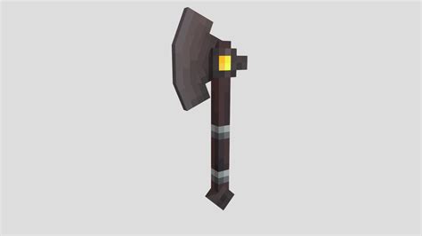 Netherite Axe V Pack 3d Model By Eduardobugia 05343c5 Sketchfab