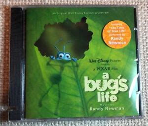 A Bug’s Life Soundtrack By Randy Newman (Disney/ Pixar CD, 1998) Rare ...