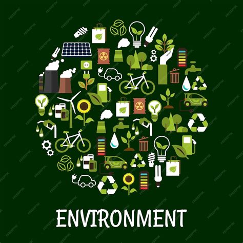 Premium Vector Environmental Ecology Friendly Poster