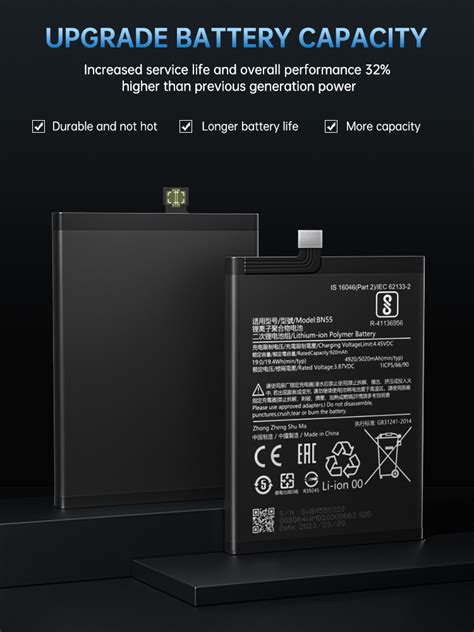 Li Ion Polymer Battery Hb Ecw For Huawei Mate Honor V Nova