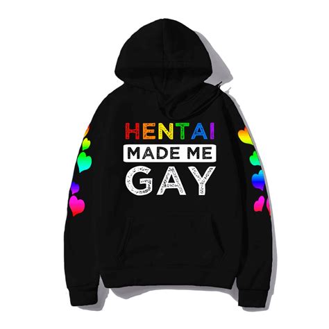 Blusa Moletom Hentai Made Me Gay LGBT REF Shopee Brasil