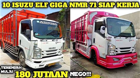 HARGA TRUK ISUZU ELF GIGA NMR 71 BEKAS MURAH MULAI 180 JUTAAN