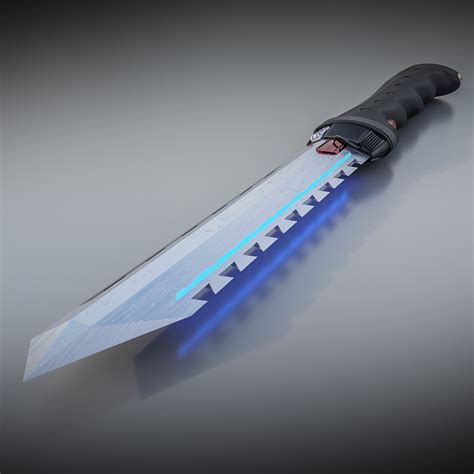 Artstation Sci Fi Knife