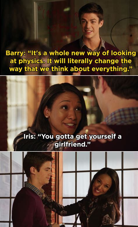 Barry and iris from the flash – Artofit