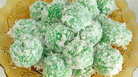 Resep Kue Klepon Tepung Ketan Isi Gula Merah Praktis Gurih Enak Dan