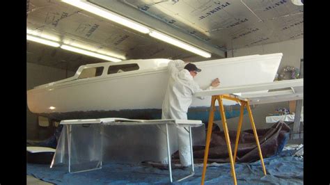 1974 Catalina 22 Sailboat Painting Project How Long Did It Take Youtube