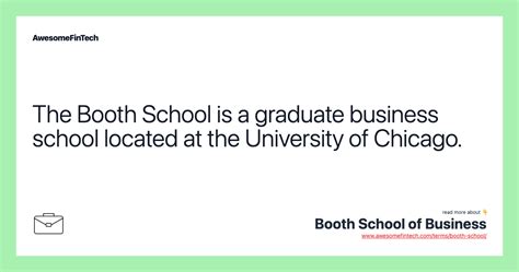 booth school  business awesomefintech blog