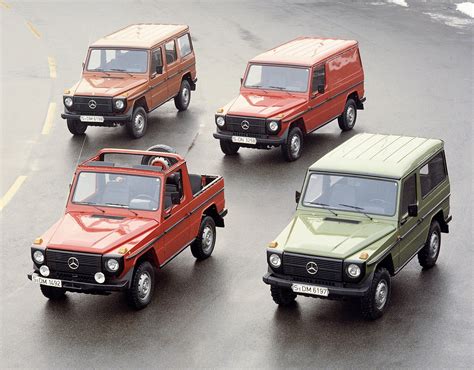 A Brief History Of The Mercedes Benz G Wagen G Wagon G Class