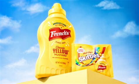 Frenchs Reveals Limited Edition Mustard Skittles In Celebration Of