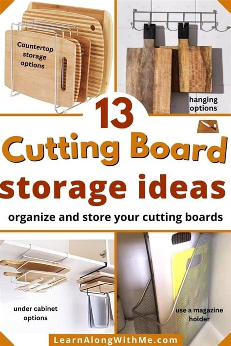 Cutting-Board-storage-ideas-1 - Learn Along with Me