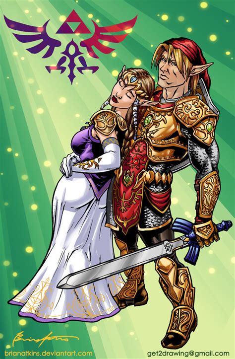 Link and Zelda from Twilight Princess by BrianAtkins on DeviantArt