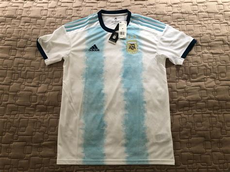 Argentina National Team Soccer Jersey 2019 Adidas Size Medium NWT ...