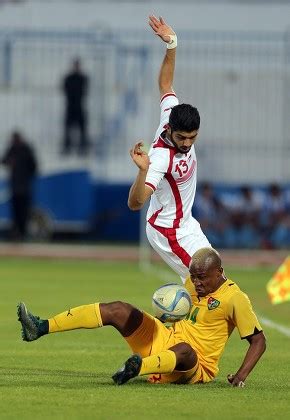 Tunisian Player Ferjani Sassi Standing Fights Editorial Stock Photo ...