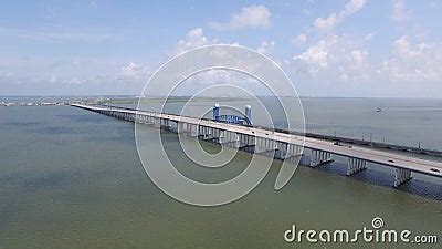 Galveston Causeway Stock Photo - Image: 54379961