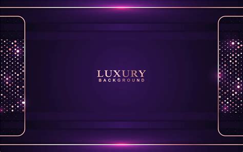 Luxury Purple And Golden Background Gráfico Por Artmr · Creative Fabrica