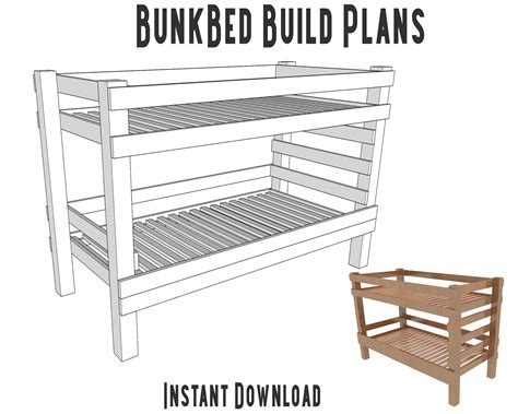 bunk beds diy plans 3