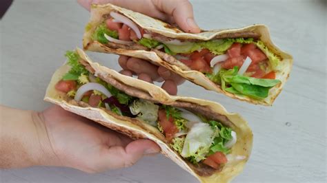 Una cena rápida y rica con tortillas de trigo YouTube