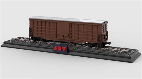 Pullman Standard Waffle Side Boxcar American Brick Trains